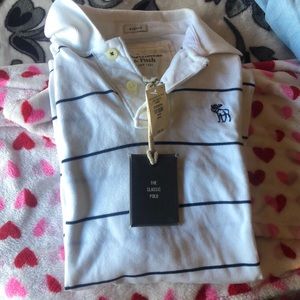Men’s Abercrombie muscle polo